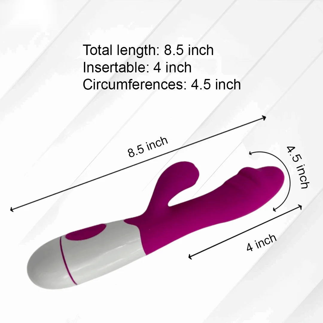 FeelTheWellness Pink Multi Speed Rabbit Vibrator