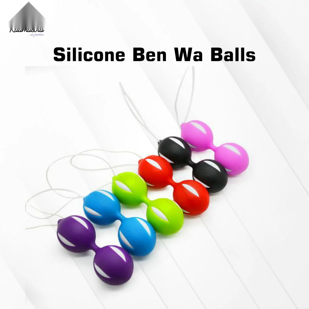 FeelTheWellness Silicone Ben Wa Balls Black
