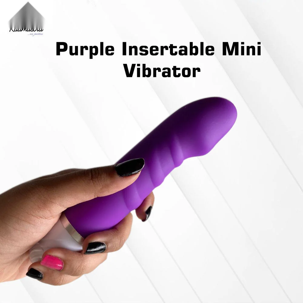 FeelTheWellness Purple Insertable Mini Vibrator
