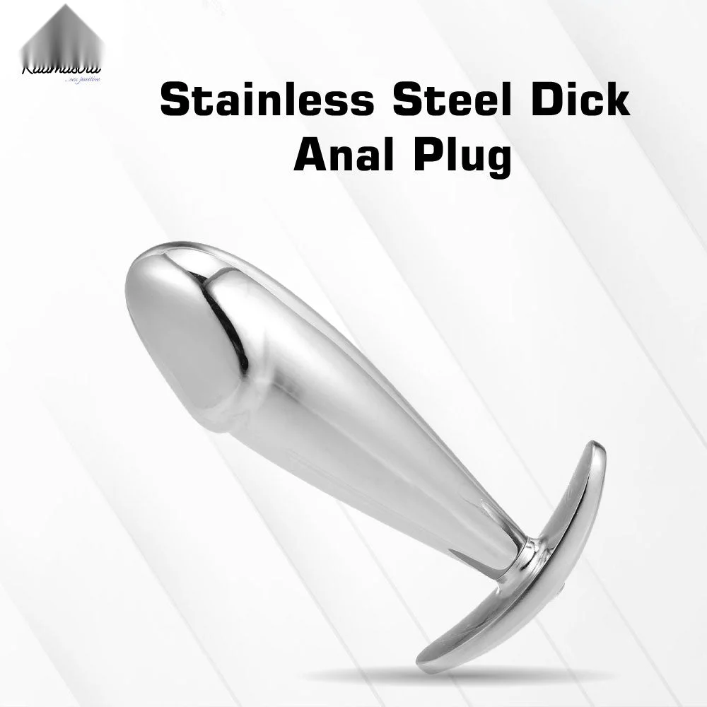 FeelTheWellness Stainless Steel Dick Anal Plug