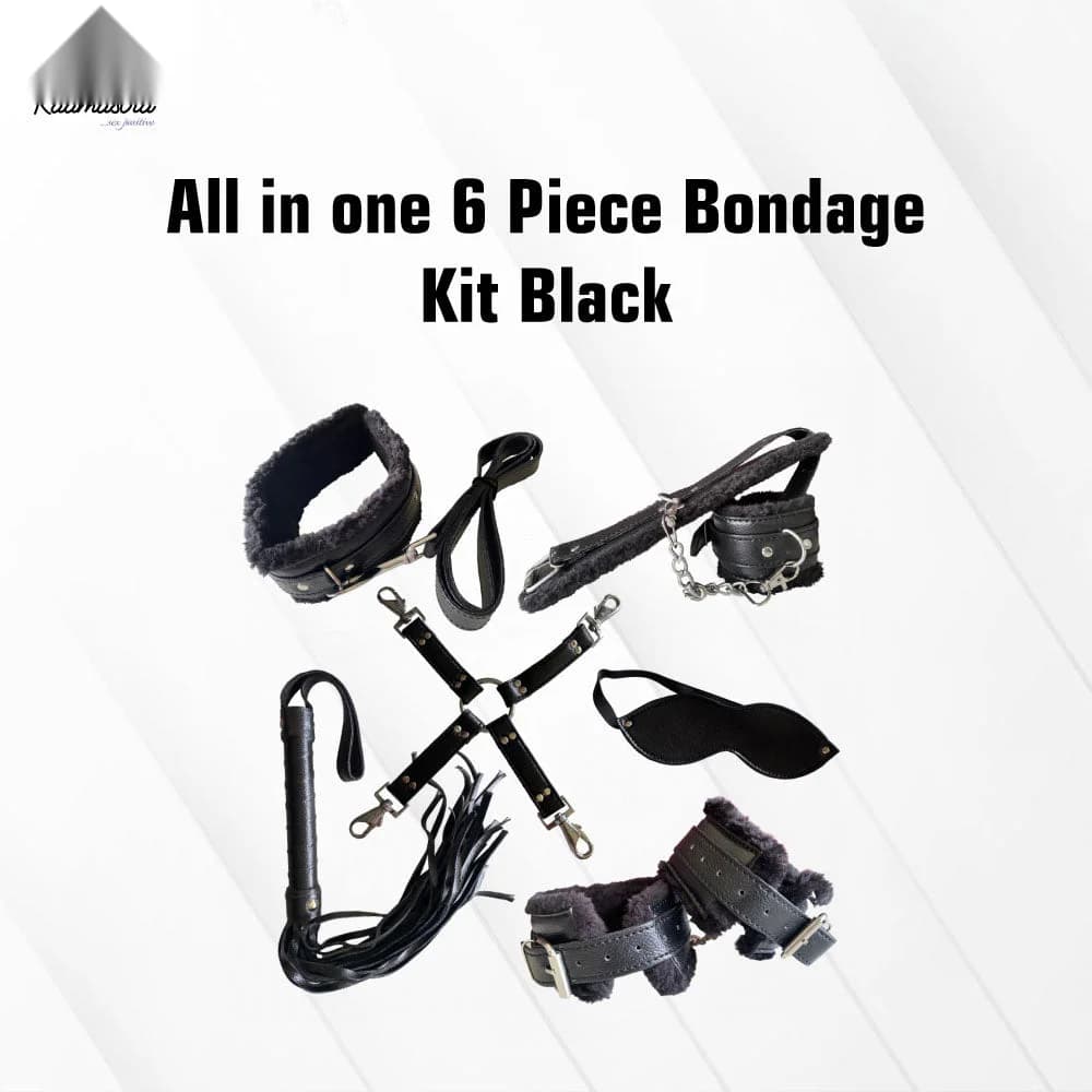 FeelTheWellness Quality Bondage Kit for Kinky Couples Night Purple