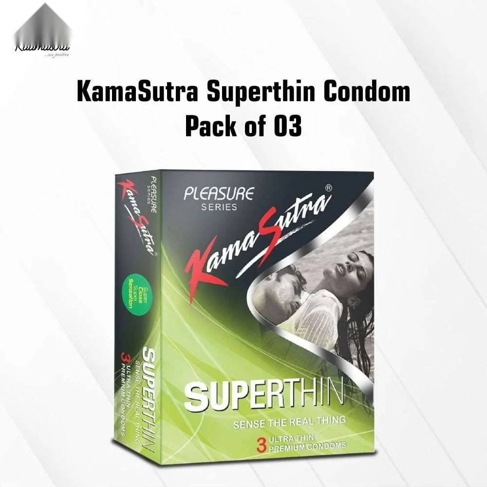 FeelTheWellness Superthin Pack of 3 Condoms