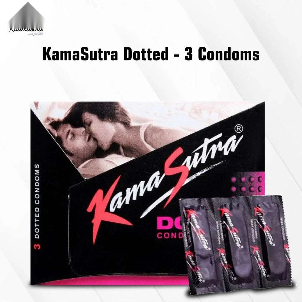 FeelTheWellness Long Lasting Dotted Condoms- Pack of 3