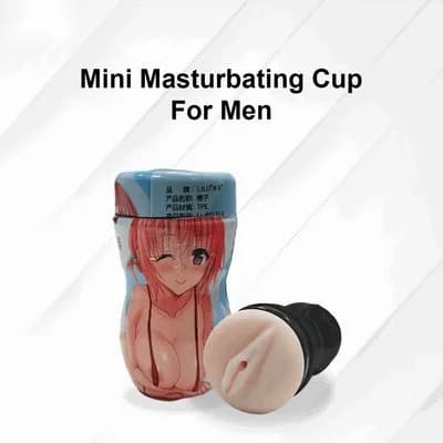 FeelTheWellness Mini Silicon Masturbator Cup For Men
